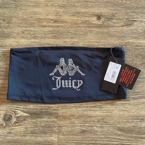 Kappa x Juicy Couture Tube Top - Black - Size XS